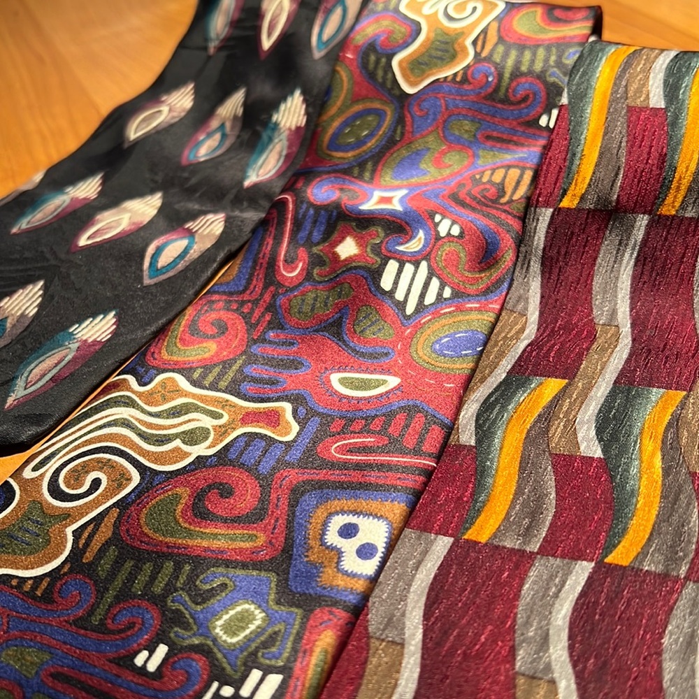 3 pattern tie